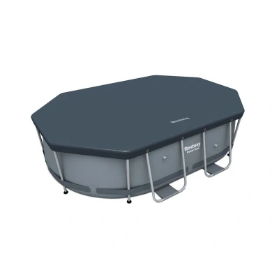 Afbeelding van Bestway Flowclear Cover Power Steel Ovaal 300