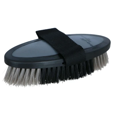 Afbeelding van Premiere Borstel Dandy Soft Grip Zacht Medium 25mm Zwart/Grijs