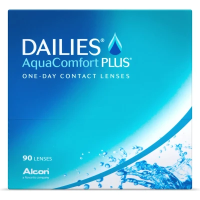 Afbeelding van +0.50 DAILIES® AquaComfort PLUS® 90 pack Daglenzen BC 8.70 Contactlenzen