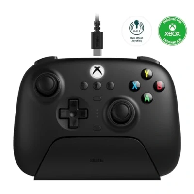 Afbeelding van 8Bitdo Ultimate 3 mode Controller for Xbox, Hall Effect Joysticks, Compatible with Xbox Series XS, One, Windows, and Android Officially Licensed (White)