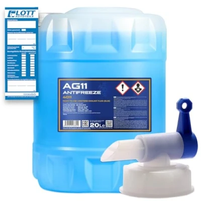 Afbeelding van MANNOL LONGTERM vorstbescherming AG11 tot 40 blauw kant en klaar mengsel + afvoerkraan