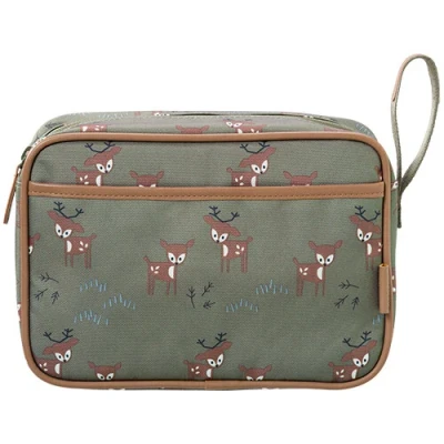 Afbeelding van Fresk toilettas hert olive