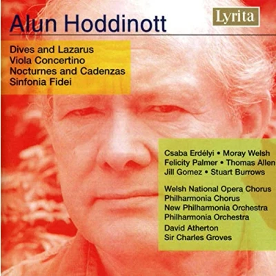 Afbeelding van Welsh National Opera Chorus, Philharmonia Orchestra Hoddinott: Dives And Lazurus, Viola Concertino (CD)