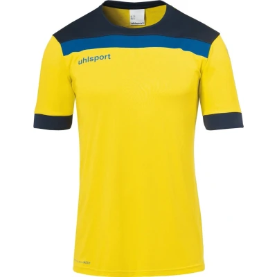 Afbeelding van Uhlsport Offense 23 Shirt Korte Mouw Kinderen Geel / Zwart Antraciet Maat: 140