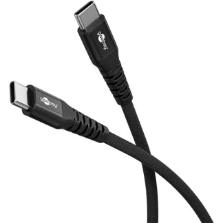 Afbeelding van Goobay 73953 USB kabel 2.0 1 m C Zwart