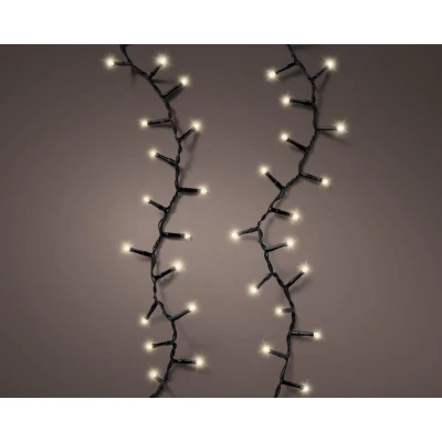 Afbeelding van Kerstverlichting batterij LED durawise compact strings 14,98M 600 lampjes div lichtstanden
