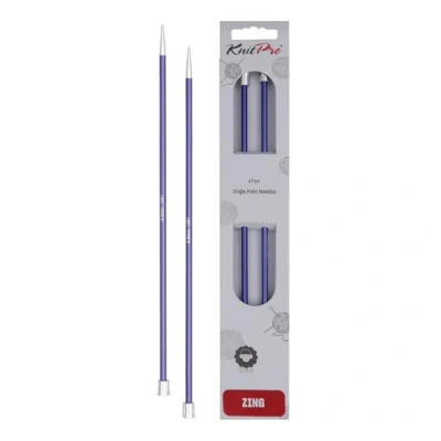 Afbeelding van KnitPro Zing breinaalden 40cm 4.50mm.