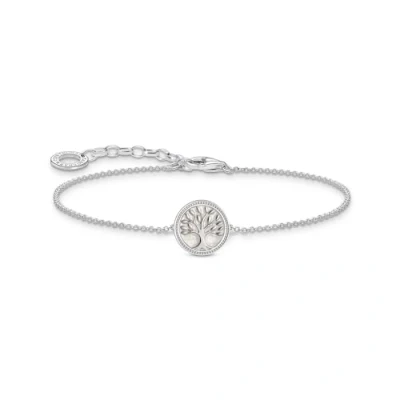 Afbeelding van Thomas Sabo A2160 427 39 L19V Armband Dames 925er Zilver 18K geel verguld 16 19 cm
