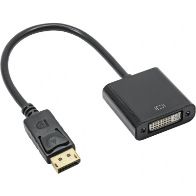 Afbeelding van Akyga AK AD 58 (DVI, 20 cm), Data + Video Adapter, Zwart