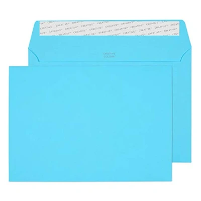 Afbeelding van Blake Creative Colour 45309 enveloppen, C5, 162 x 229 mm, 120 g/m², 25 stuks, cocktailblauw