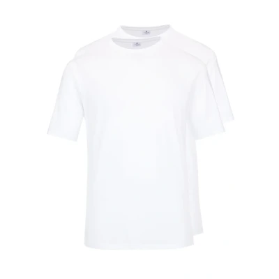 Afbeelding van Ragman 2 pack t shirt wit uni katoen 56