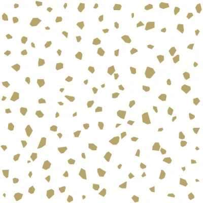 Afbeelding van ESTAhome behang terrazzo wit en goud 139133 0,53 x 10,05 m
