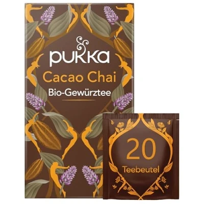 Afbeelding van Pukka Cacao Chai Bio 2 x 20 theezakjes