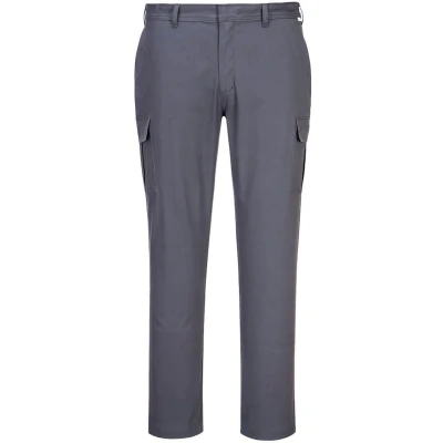 Afbeelding van Stretch Slim Fit Combat Broek maat 28, Charcoal