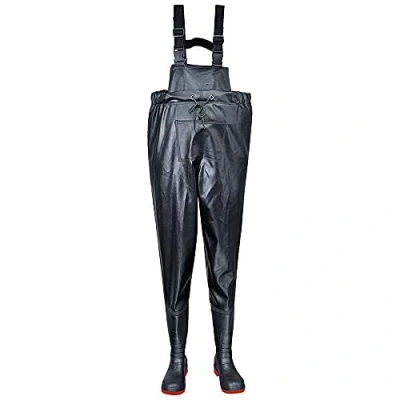 Afbeelding van Portwest Veiligheidsbroek S5, maat: 45, kleur: zwart, FW74BKR45