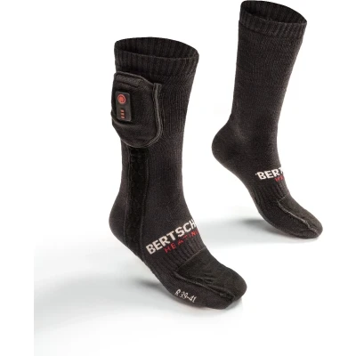 Afbeelding van Chaussettes chauffantes rechargeables par USB thermiques pour randonnée, ski et hiver 3 niveaux de chauffage, unisexe, Hiking Edition (3800 mAh, 45 47)
