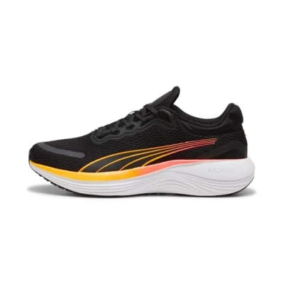 Afbeelding van Puma Scend Pro Hardloopschoenen voor op de weg, uniseks, Black Sun Stream