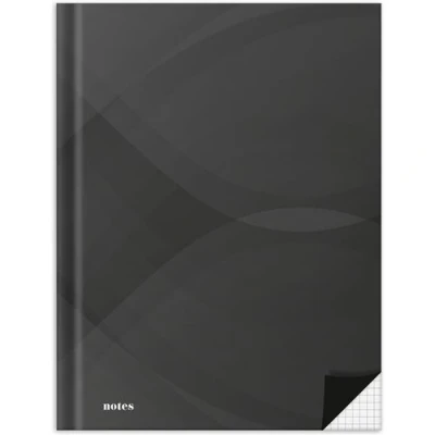 Image de RNK Verlag Cahier &#039;notes carbon black&#039;, A5, quadrillé