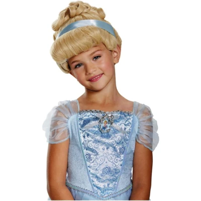 Afbeelding van Cinderella Deluxe Child Pruik, één maat