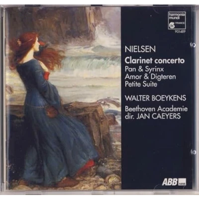 Afbeelding van Carl Nielsen: Clarinet concerto; Pan &amp; Syrinx; Amor Digteren; Petite Suite