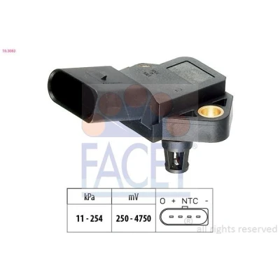 Afbeelding van FACET 10.3083 Sensoren Zonder aansluitonderdelen Made in Italy OE Equivalent VOLKSWAGEN: Passat B6 Variant, Golf 5, Polo V Hatchback