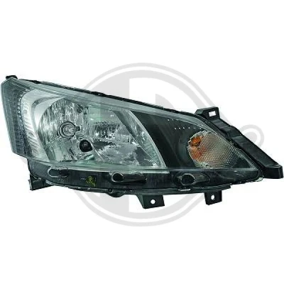 Afbeelding van DIEDERICHS 6060980 Koplampen rechts H4 Zonder afregelmotor voor LWR NISSAN: NV200 Box Body / Estate