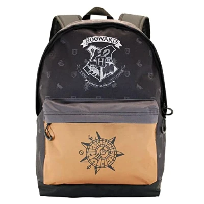 Afbeelding van Harry Potter Howgarts rugzak HS Fan, zwart, FAN Howgarts, zwart.,