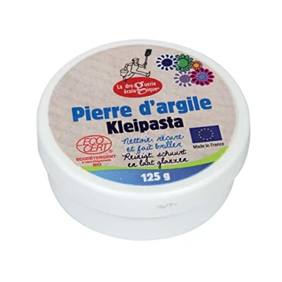 Afbeelding van La droguerie Ecologique Kleipasta schuurmiddel 125 gram