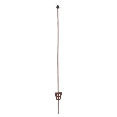 Afbeelding van AKO Rantsoenpaal staal ovaal + topkruliso., 106cm (10 stuks)