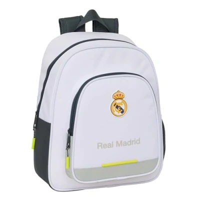 Afbeelding van Schoolrugzak Real Madrid C.F. Wit 28 x 34 10 cm