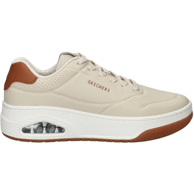 Afbeelding van Skechers Uno Court Sneakers Laag Gebroken wit Maat 42