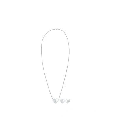 Afbeelding van Elli HERZ Liebe SET Oorbellen, Dames, Maat: 45, Silber