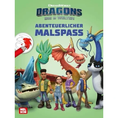 Afbeelding van Dragons Die neun Welten: Abenteuerlicher Malspaß