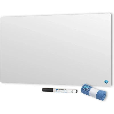 Afbeelding van Smit Visual Emaille whiteboard zonder rand 100x100 cm