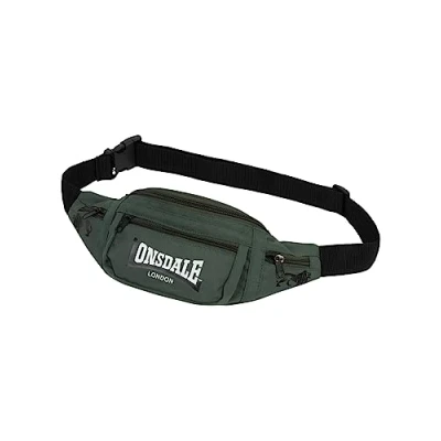 Afbeelding van Lonsdale Heuptas, Maat: One Size, Olive black white