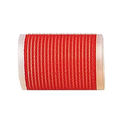 Image de FRIPAC MEDIS LOT DE 6 BIGOUDIS VELCRO LE COIFFEUR 68 MM (ROUGE)