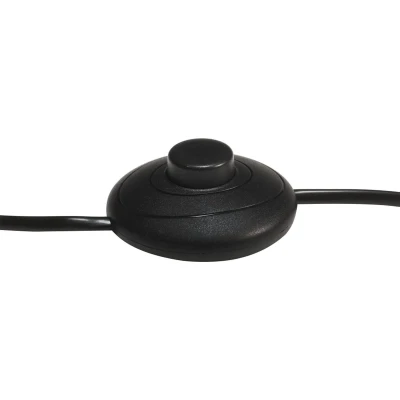 Afbeelding van vidaXL Vloerlamp driepoot 171 cm massief mangohout zwart