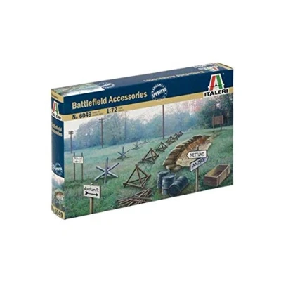 Afbeelding van Italeri Wwii Battlefield Accessories 1:72 (Ita6049s) modelbouwsets, hobbybouwspeelgoed voor kinderen, modelverf en accessoires