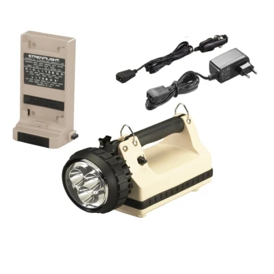 Afbeelding van Streamlight E Spot Litebox PF Lantaarn oplaadbaar beige met 12V en 230V lader