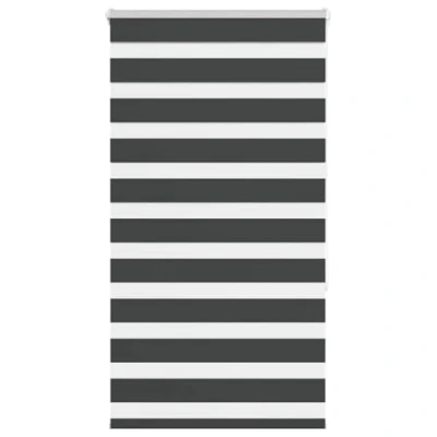 Afbeelding van vidaXL Zebra rolgordijn 90x150 cm stofbreedte 85,9 zwart