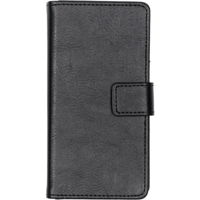 Afbeelding van iMoshion Hoesje Geschikt voor Samsung Galaxy A40 Met Pasjeshouder Design Bookcase smartphone Zwart / Sky Black