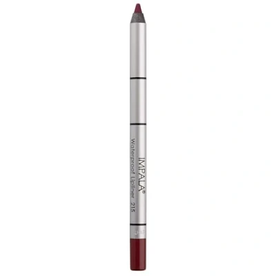 Afbeelding van Impala Crèmhoudende lippenstift, waterbestendig, kleur 215 Bordeaux, permanente langhoudende lippenstift