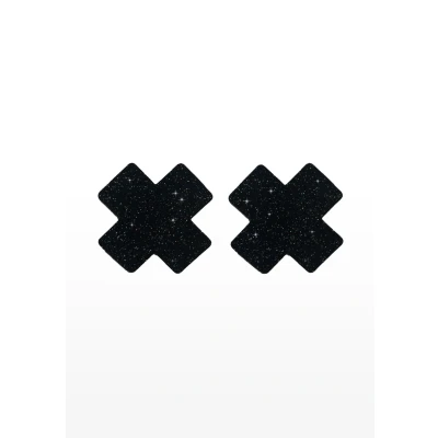 Afbeelding van Taboom Nipple X Covers Bondage / SM Pasties Zwart