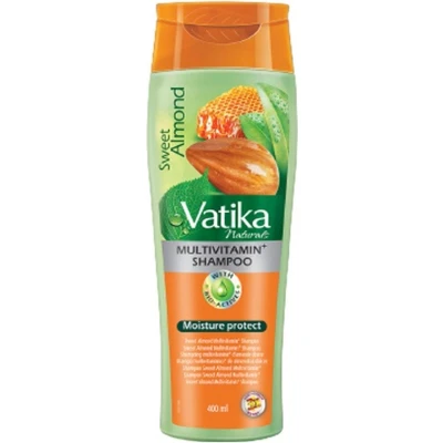 Afbeelding van Sweet Almond shampoo Zoete amandelolie 400 ml Dabur Vatika