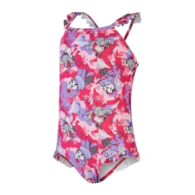 Afbeelding van Speedo LTS Printed Frill Thinstrap Infants Swimsuit