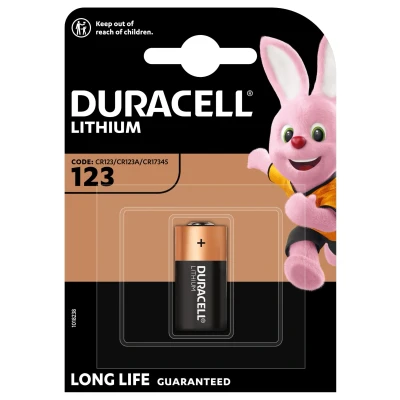 Afbeelding van Duracell pile lithium dl123 ultra 10581