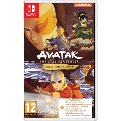 Afbeelding van Avatar The Last Airbender: Quest for Balance Switch (Code in a Box)
