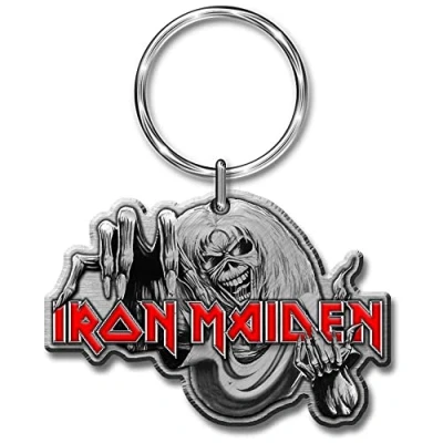 Afbeelding van Iron Maiden The Number Of Beast Sleutelhanger Zilverkleurig