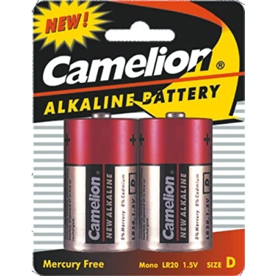 Afbeelding van 2 stuks alkaline D 1.5 V 21000 mAh
