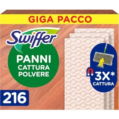 Afbeelding van Swiffer Vloerreiniger Droge Vloerdoekjes Vangt En Houdt Stof Vast 6 x 36 stuks